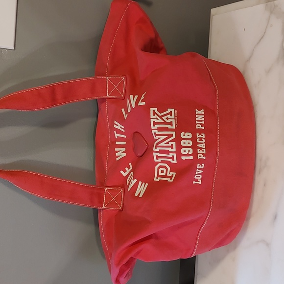 PINK Victoria's Secret Bags Extra Large Pink Gym Bag Poshmark